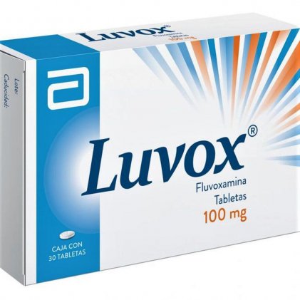 Luvox Fluvoxamine 100 mg 30 tabs